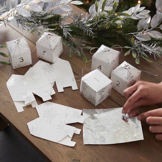 silver-diy-advent-calendar-kit-fill-your-own-advent-calendar-etsy