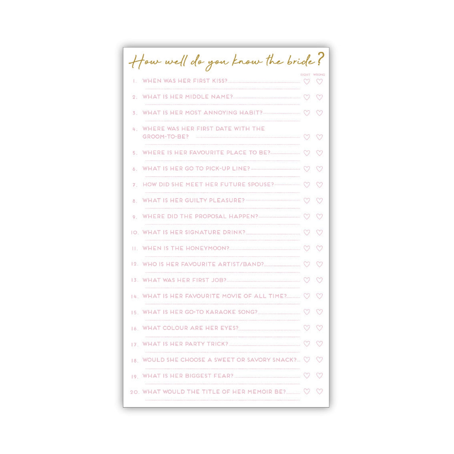 Hen Party Games Bundle Bridal Shower Bachelorette Games Etsy UK