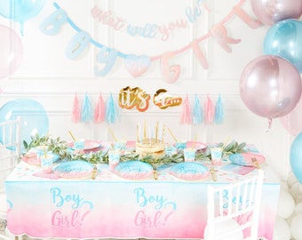 Baby Shower Decor, Gender Reveal Party, Baby Shower Balloons, Boy Or Girl, Baby Shower, Unisex Baby Shower, Baby Shower Banner,
