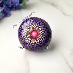Mandala | handmade stone| dot art | art | dot mandala | gift for her
