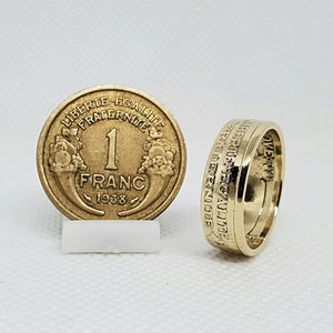 1 Franc Morlon Münzring (Münzring)