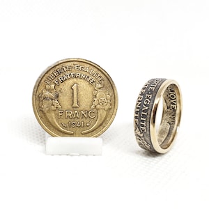 1 Franc Morlon Münzring (Münzring)