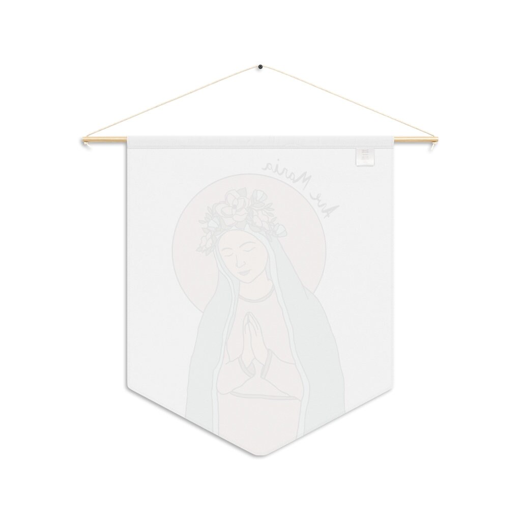 Fatima Flags Our Lady of Fatima Mary Pennant / Flag - Etsy