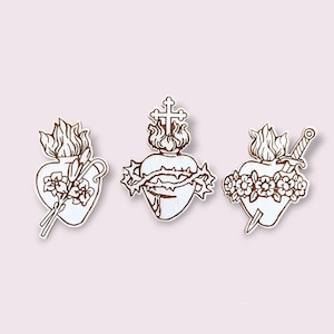 Hearts of the Holy Family Set