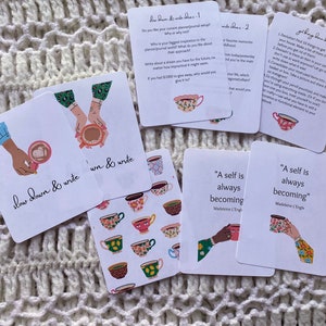 Reducir la velocidad y escribir tarjetas de diario, inspiración de diario, tarjetas de planificador, tarjetas de diario imprimibles, tarjetas de planificador imprimibles, diario de viñetas