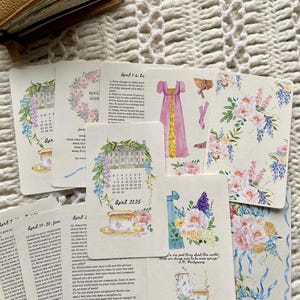 Kit de journal d'avril 2025, Invites de journal, Agendas imprimables, Cartes de journal, Cartes de journalisation, journalinghome