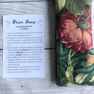 Carte de journalisation Brain Dump, invites de journal imprimables