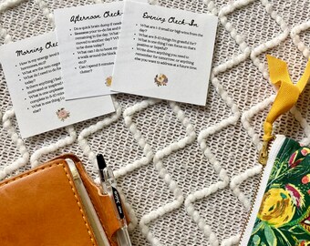 Survival Mode Planner Cards, Journal Cards, Brain Dump, Morning Pages