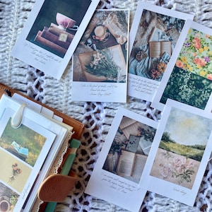 Una taza de tarjetas de diario de otoño, tarjetas de planificación, tarjetas de diario imprimibles, tarjetas de planificación imprimibles, diario