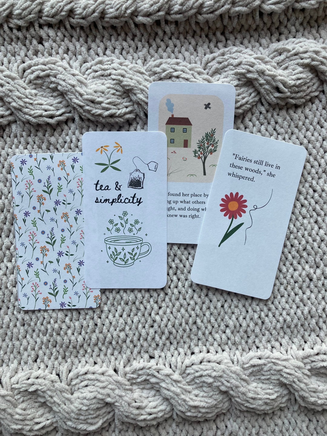 Cottage Core Journal Cards: Printable Planner Inspiration (digital PDF ...