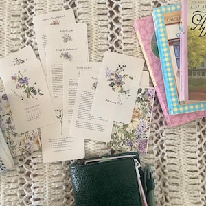 NEU Februar 2025 Journal Kit, Journal Vorschläge, Planer Printables, Journal Karten, Journaling Karten, journalinghome