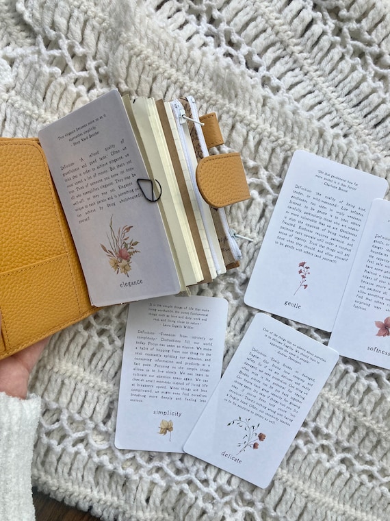 Soft Aesthetic Printable Journal Cards Planner Dashboards - Etsy Australia