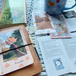 November 2024, Journal Kit, Journal Anweisungen, Printables für Planer, Journal Karten, Journaling Karten, journalinghome