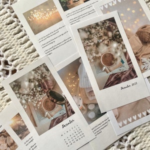 December 2023 *Neutrale* Journal Kit, Journal Prompts, Planner Printables - Bundel, Journal Cards, Journaling Cards, journalinghome
