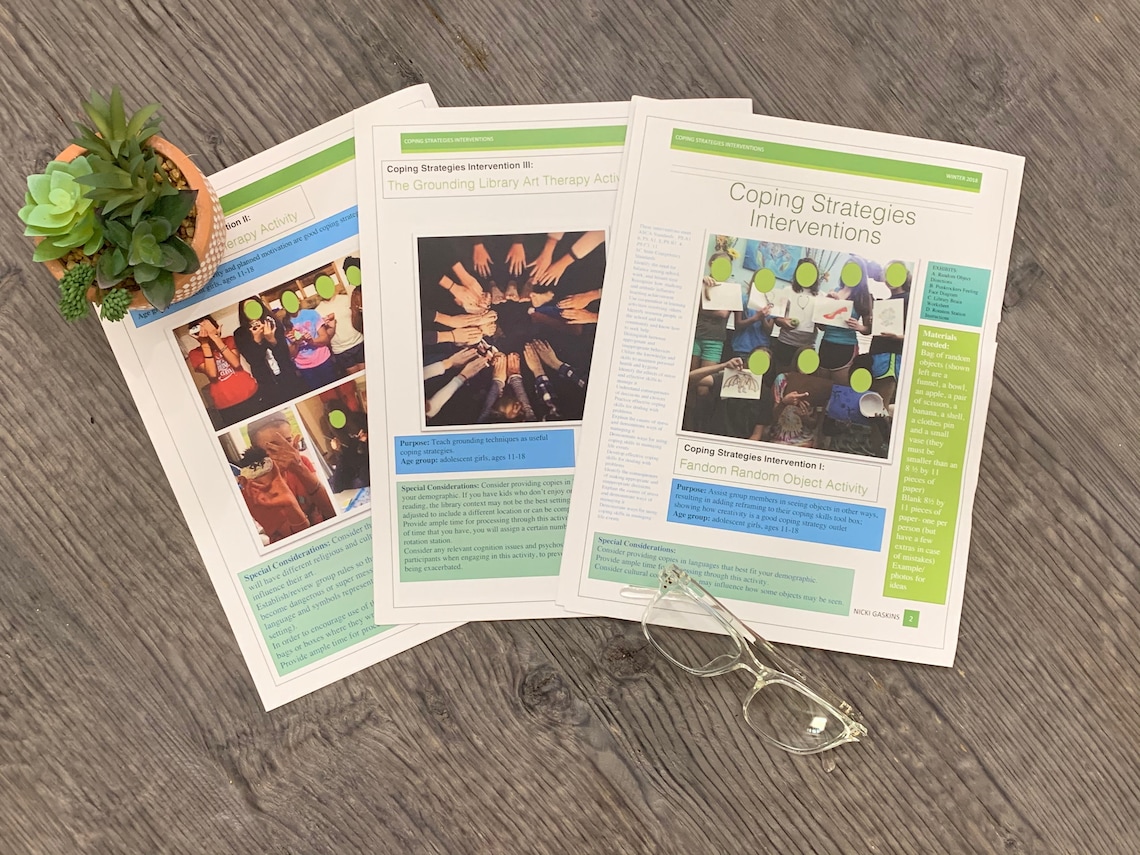 Coping Skills Art Therapy, Art Therapy Activities, Adolescent Group