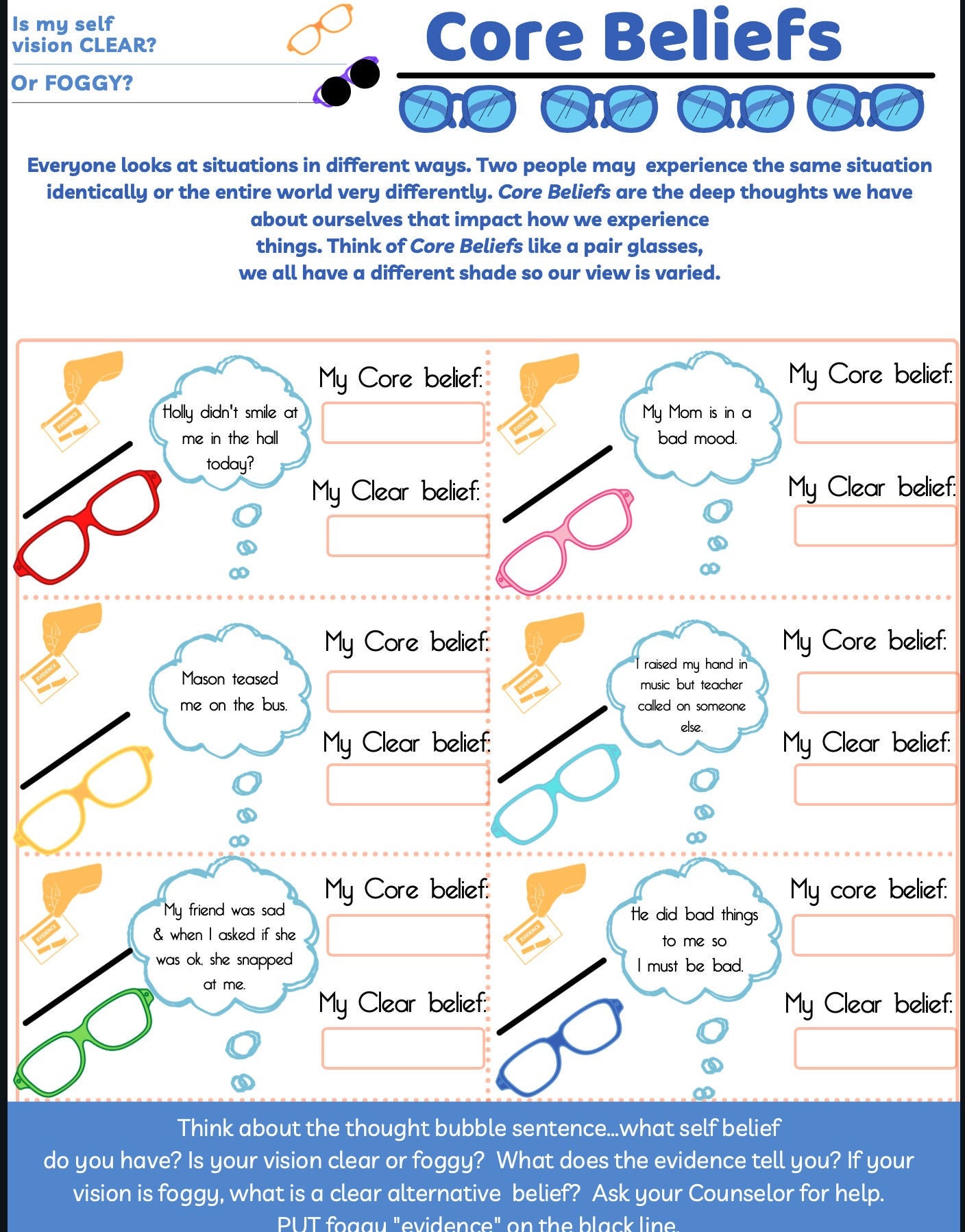 therapy printable counseling worksheet therapy worksheet etsy