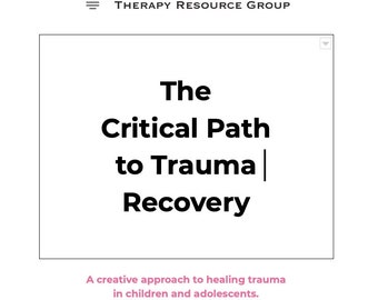 Trauma Recovery Workbook: Counseling for Children & Adolescents (Printable)