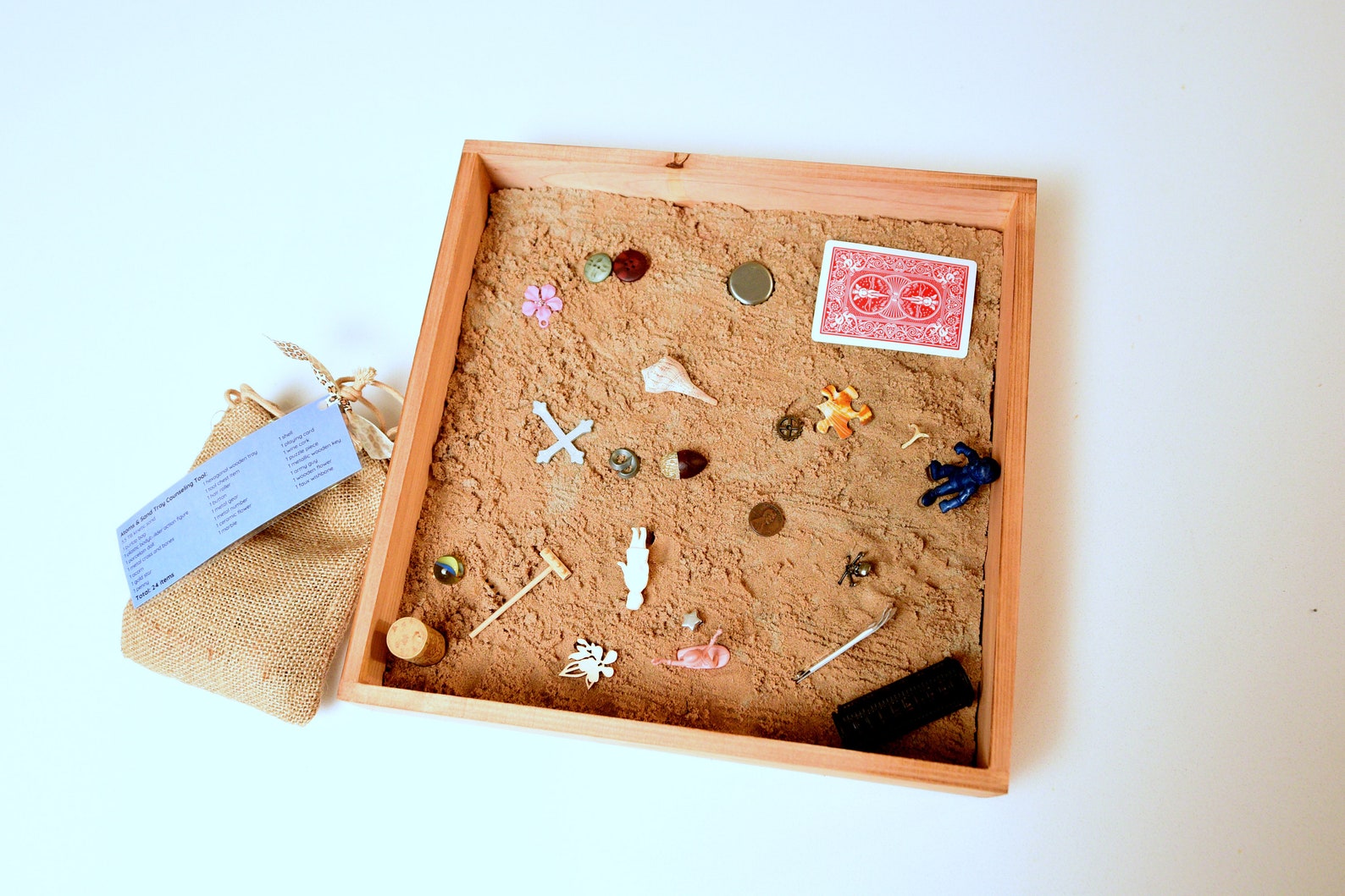 Sandtray Sandtray miniatures Sand Box Therapy Sensory Etsy