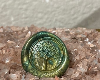 Green Tree Wax Seal