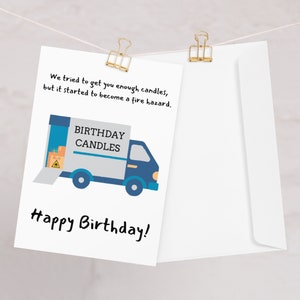 Cartão de aniversário engraçado