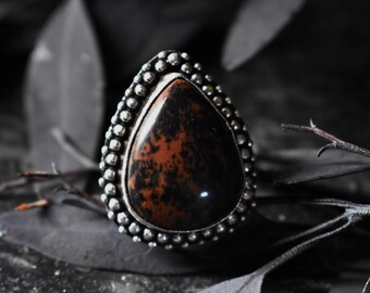obsidian ring zodiac
