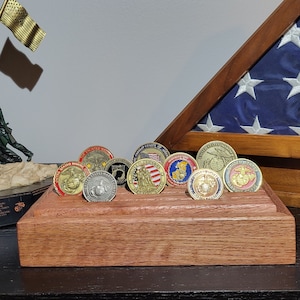 Military Challenge Coin Box, Challenge Coin, Challenge Coin Display, Challenge Holder, Military, Law Enforcement,