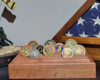Military Challenge Coin Box, Challenge Coin, Challenge Coin Display, Challenge Holder, Military, Law Enforcement,