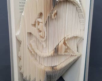 Folded Book Art - Jayhawk