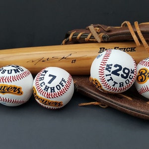 12 Personalized Baseballs  - Baseball Team Gift - End of Season - Custom Baseball - Coach Gift - Little League Baseball - Baseball Gift