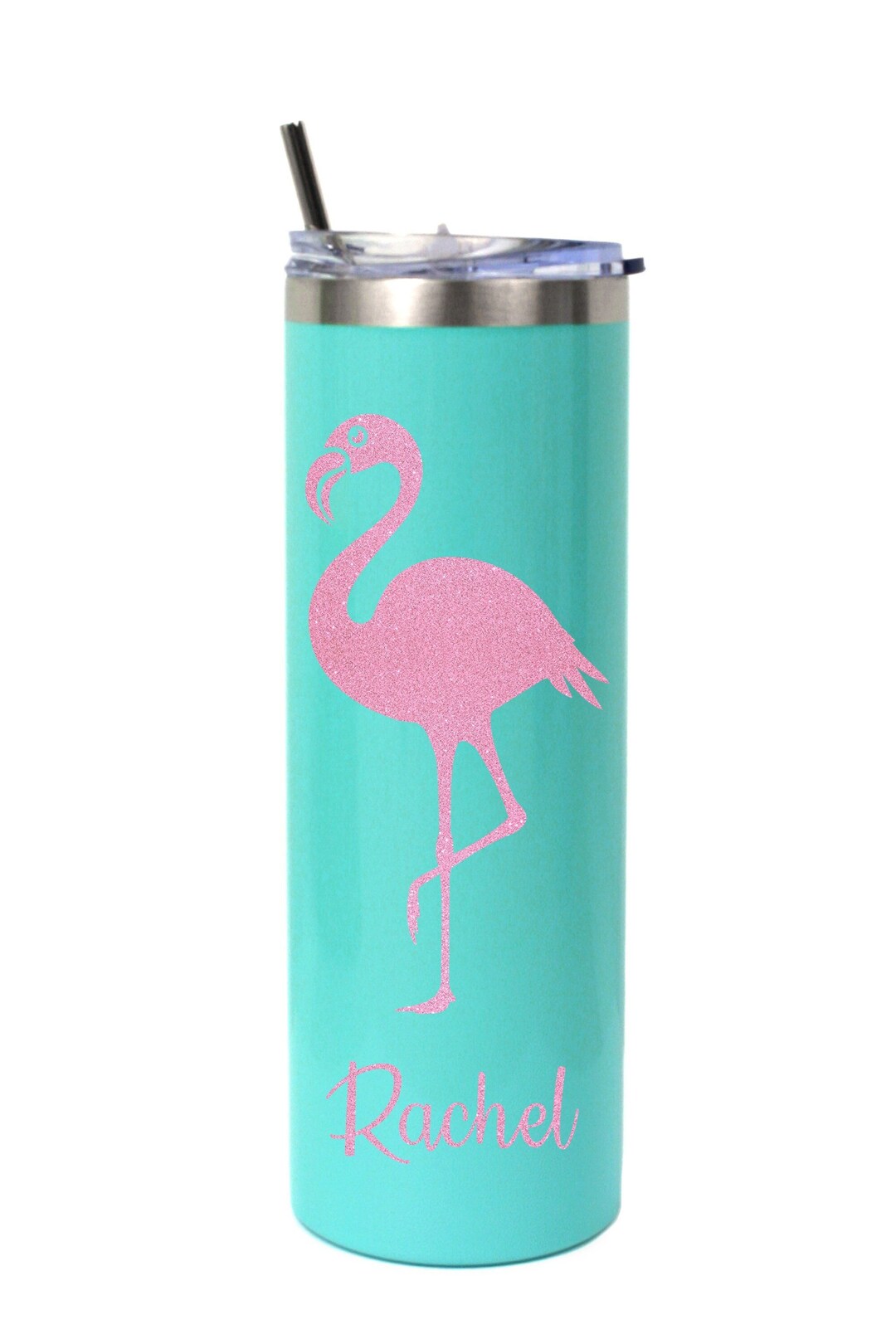 Personalized 20 Oz Tumbler, Mother's Day Gifts, Stainless Steel Water Tumblers, Flamingo Tumbler ...