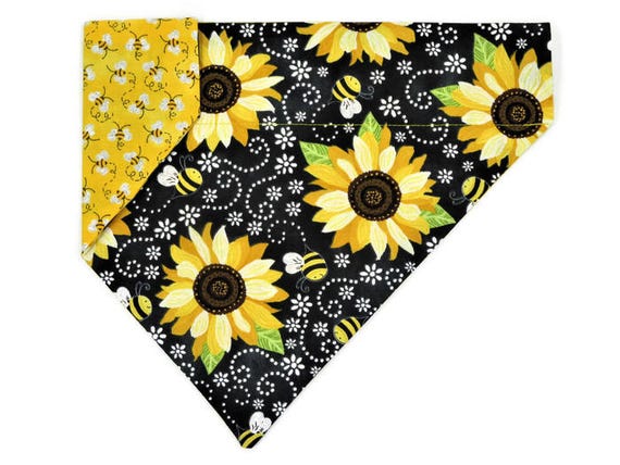 Dog Bandana Sunflowers Dog Bandana Sunflowers