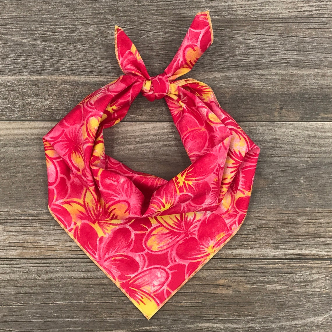 Summer Dog Bandana Hawaiian Dog Bandana Tie on Dog Bandana Etsy