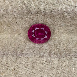 0.60 carat Natural Ruby (Normal Heat) from Jegdalak Afghanistan.