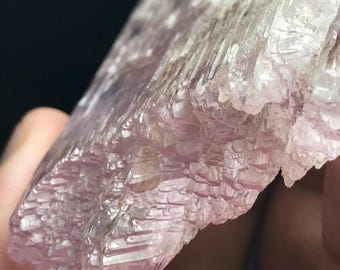 Natural Pink Kunzite, Highly etched crystal from Kunar Valley Afghanistan
