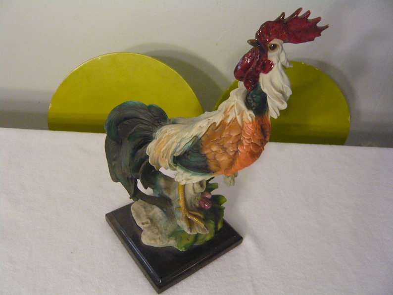 Rooster Ceramic Figure