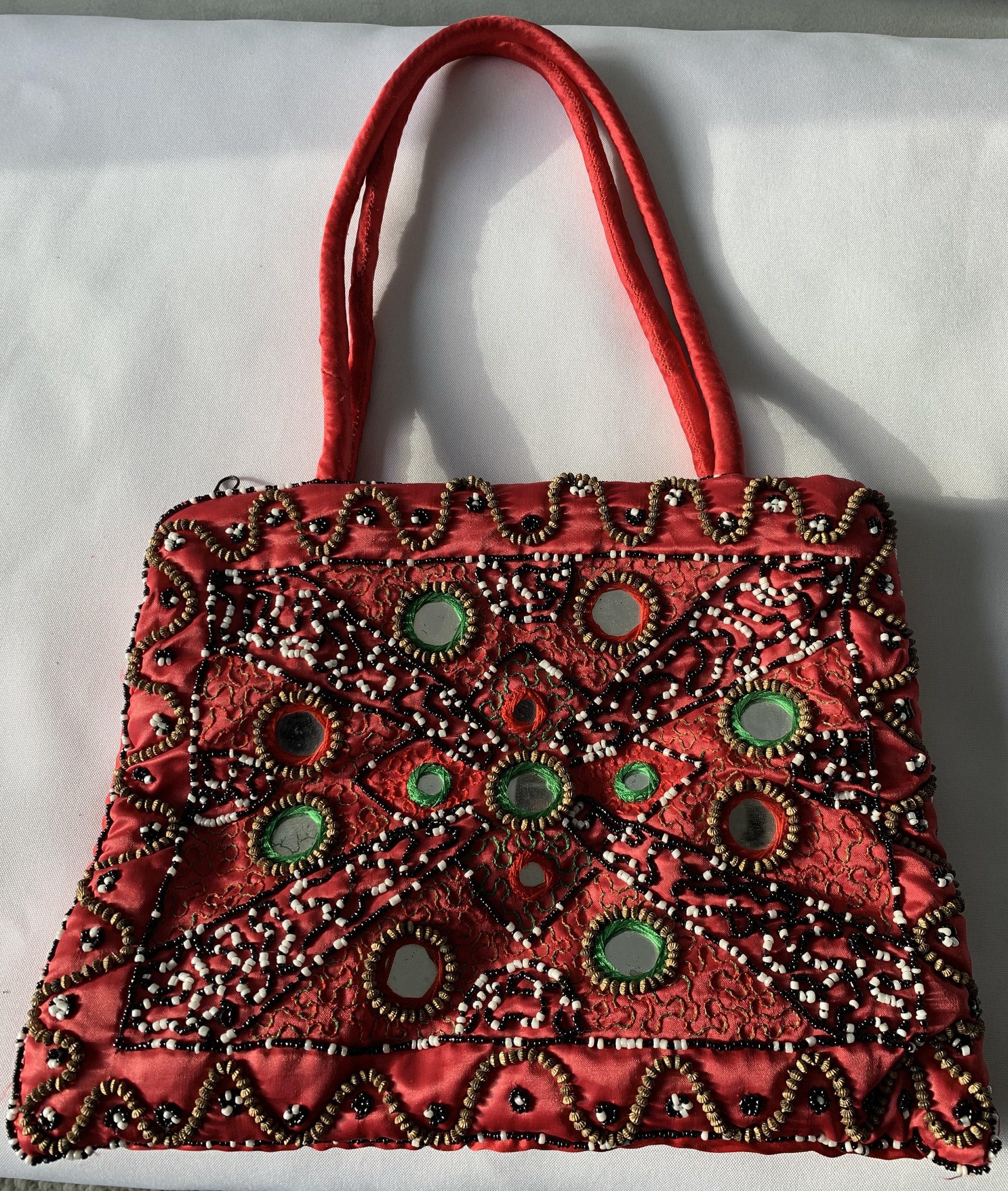 Embroidered Indian Grosse Tasche SALE % - SONA