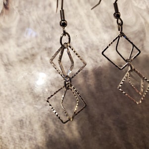 Triangle & Diamond shape earrings