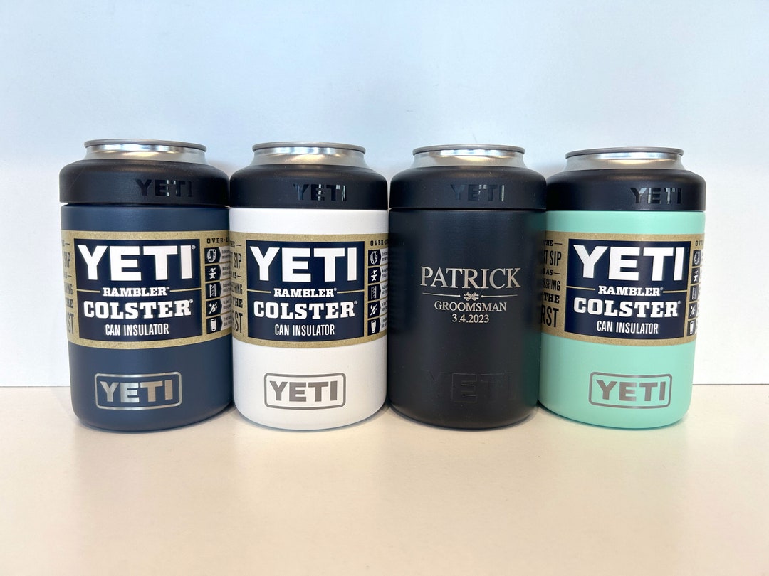 YETI Rambler 12 oz. Colster Slim Can Insulator for the Slim Hard Seltzer  Cans, Black (NO CAN INSERT)