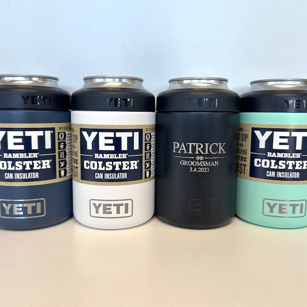 Yeti 12 oz Regular Colster with FREE Laser Engraved Personalization