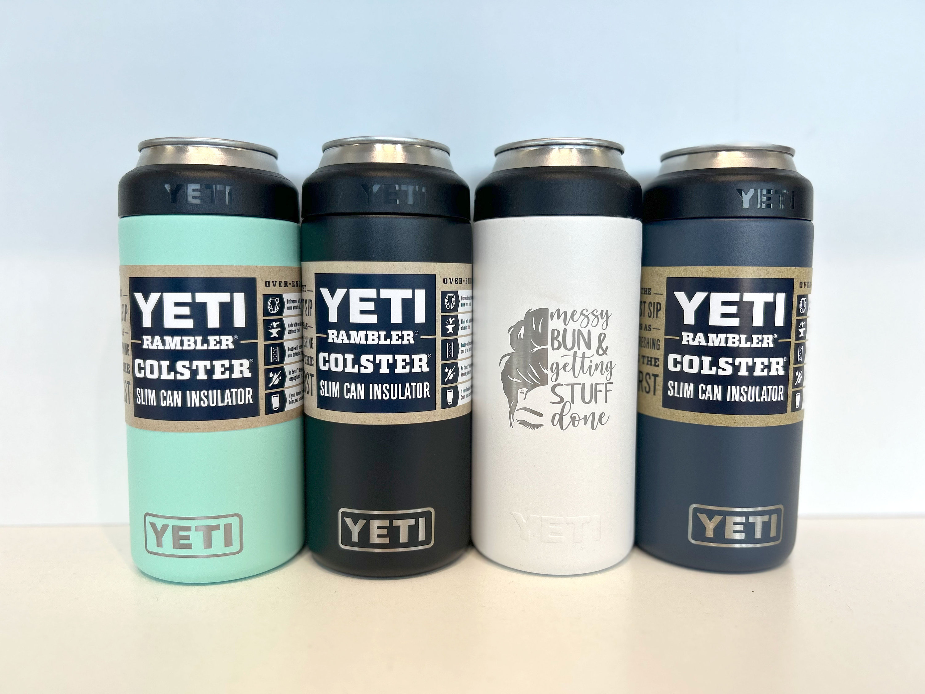 YETI Rambler 12 oz. Colster Can Insulator for Standard Size Cans, Black (NO  CAN INSERT)