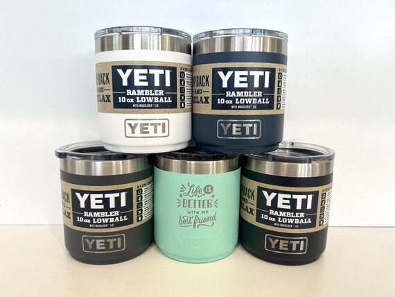 Yeti Rambler 10 Ounce Stackable Lowball with MagSlider Lid