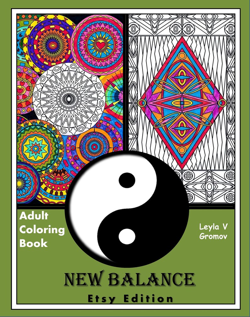 New Balance Etsy Edition Adult Coloring Book Instant Etsy