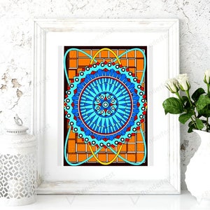 Snowflake on a Chocolate Bar,Adult Coloring Page Instant Download,Fun Shapes and Geometric Patterns, Coloring for Mindfulness and Relaxation