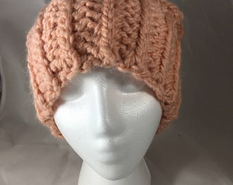 Slouchy Hat *soft warm thick alpaca*