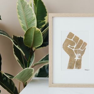 Power to the People- Gold Print #1- '22