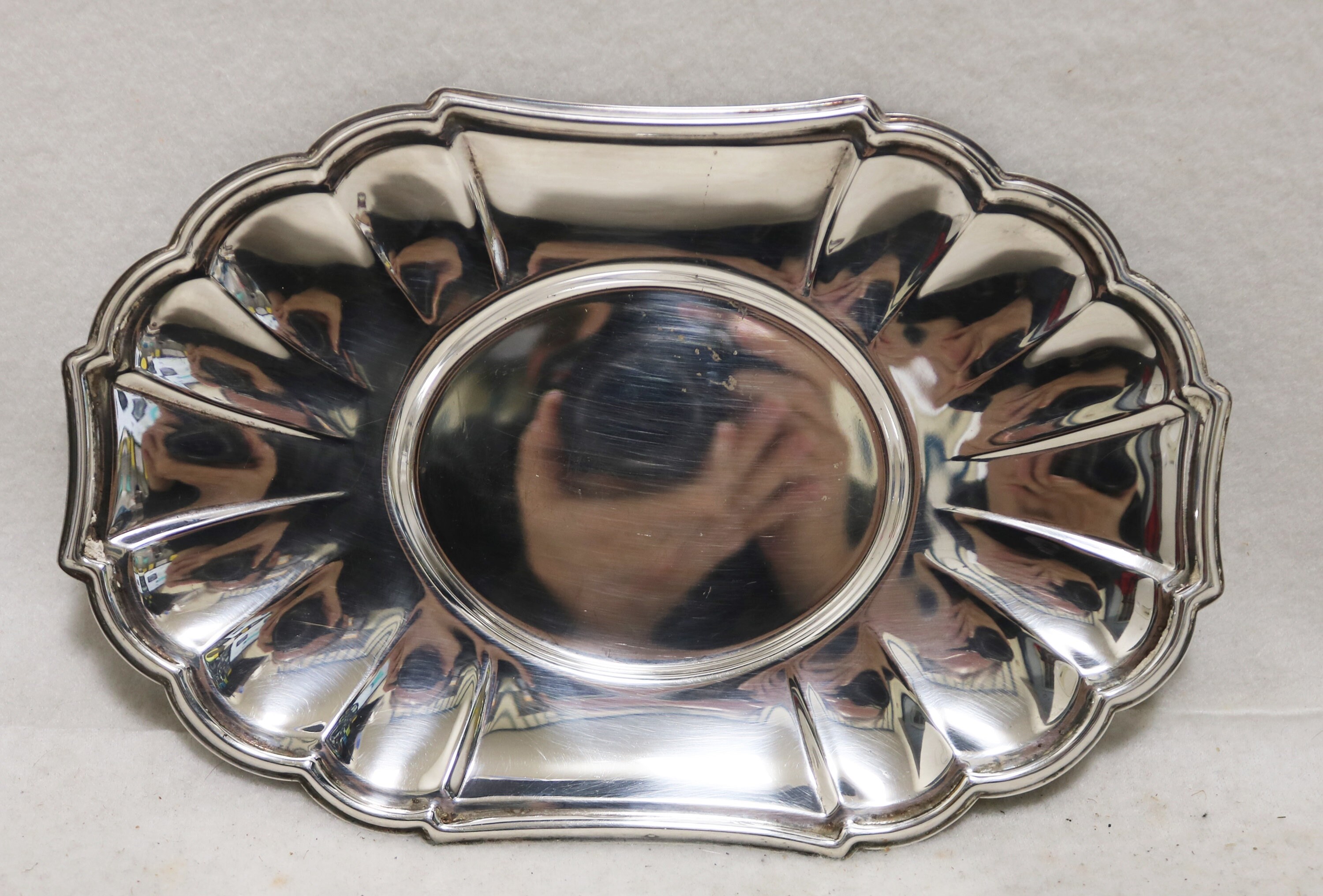 Vintage Gorham Heritage YH171 EP Silverplate Serving Tray Etsy