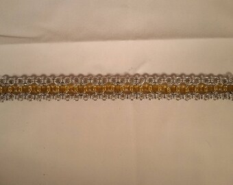 Beaded Chainmaille Bracelet Jewellry