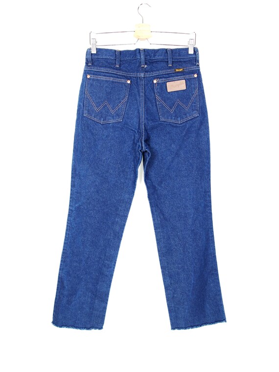high rise western jeans