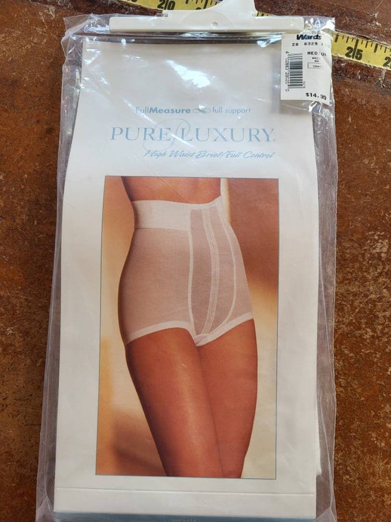 NOS Vintage 1970s Kmart Tan Sheer GRANNY PANTIES BRIEFS Underwear