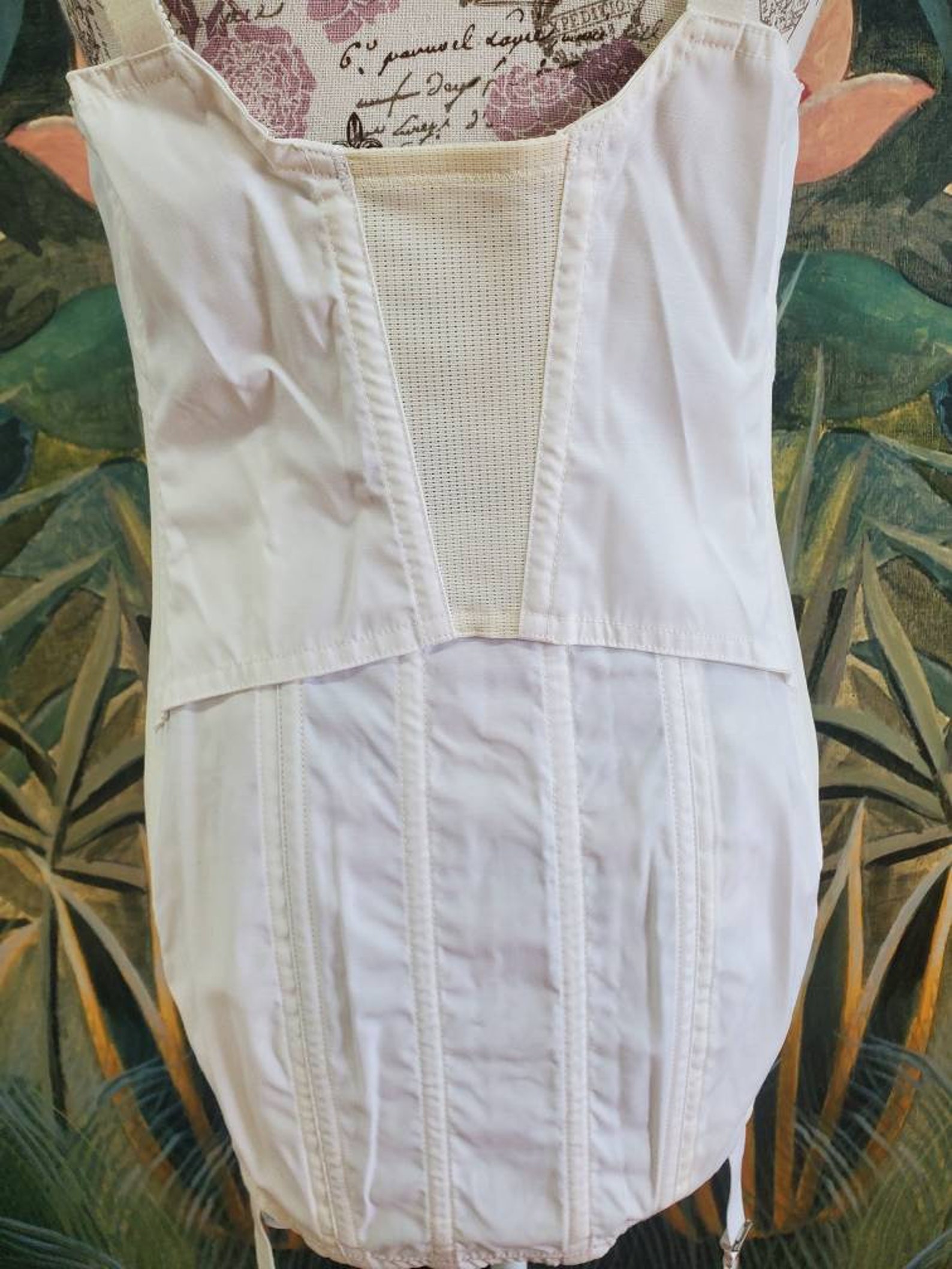 Vintage All in One Girdle Shapewear Side Zipper 36B Skirt Etsy India